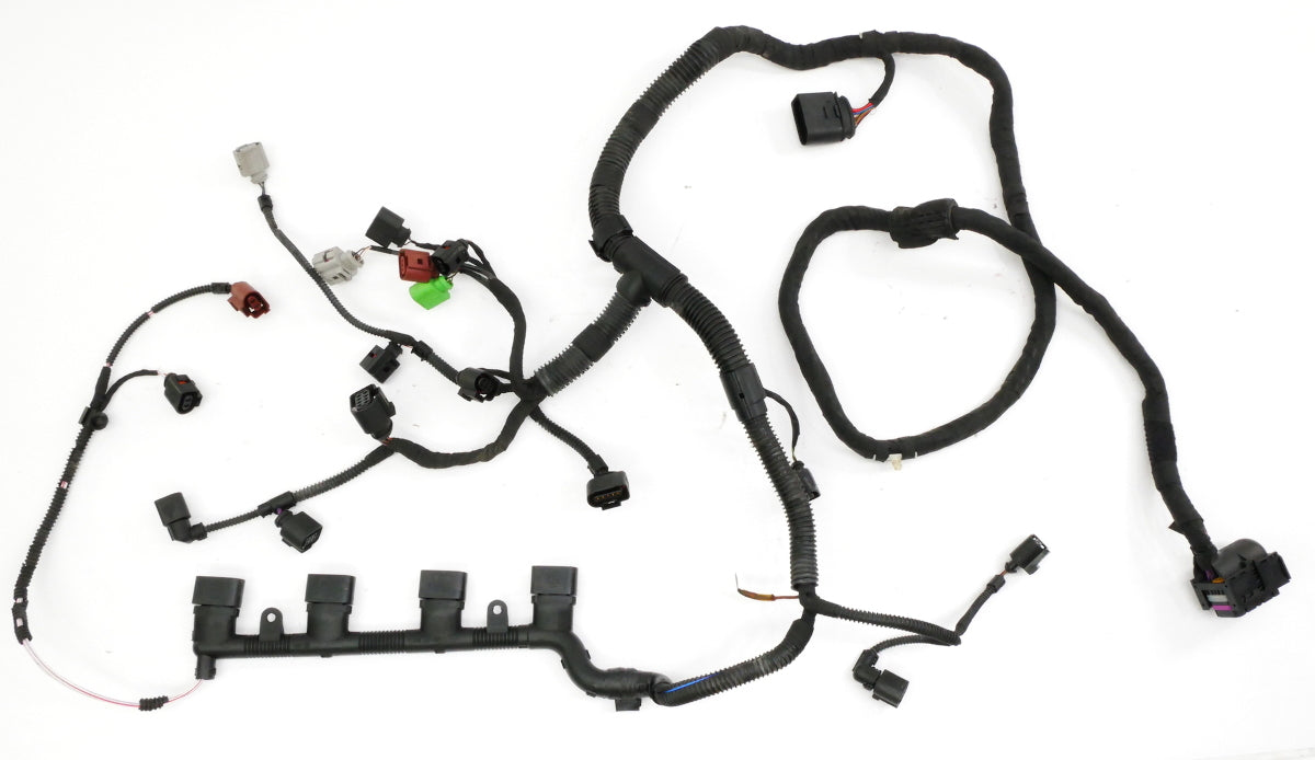 2.0T Engine Wiring Harness 2008 Audi TT FSI BPY - 8J0 971 072 A
