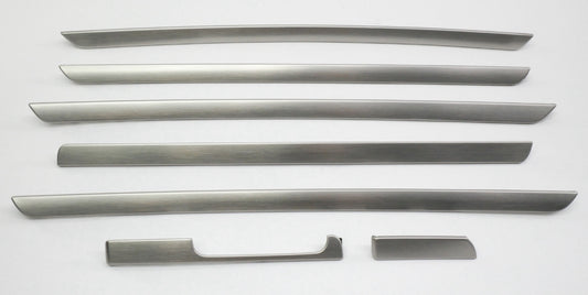 Brushed Aluminum Dash & Door Interior Trim Set VW 05-10 Jetta GLI GTI Rabbit Mk5