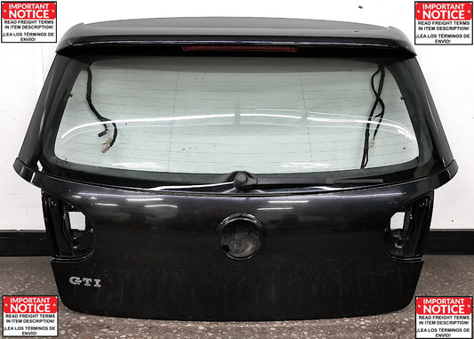 Hatch Liftgate 06-09 VW Rabbit GTI MK5 LC9Z Black Magic Pearl - Genuine
