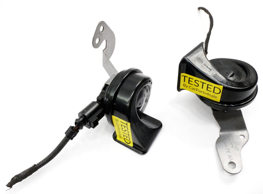 Horn Set 05-10 VW Jetta Rabbit GTI MK5 Sportwagen Bosch - 1K0 951 221 A / 223 A