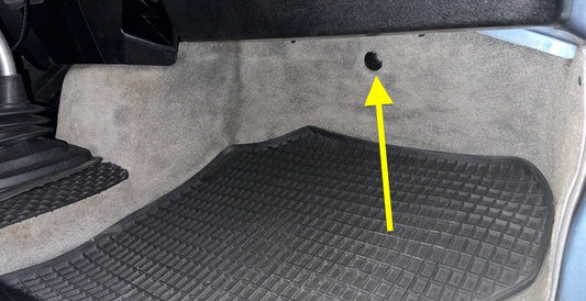 Front Carpet Plastic Retaining Clip Nuts 80-91 VW Vanagon T3 Westfalia ~ Genuine