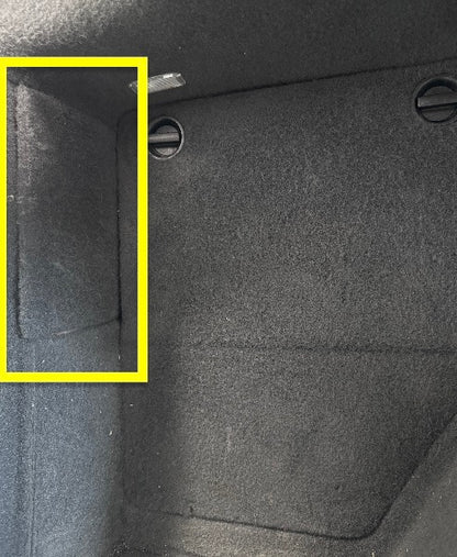 Taillight Trunk Access Cover Door Flap 99-05 VW Jetta Sedan MK4 - 01.13173G