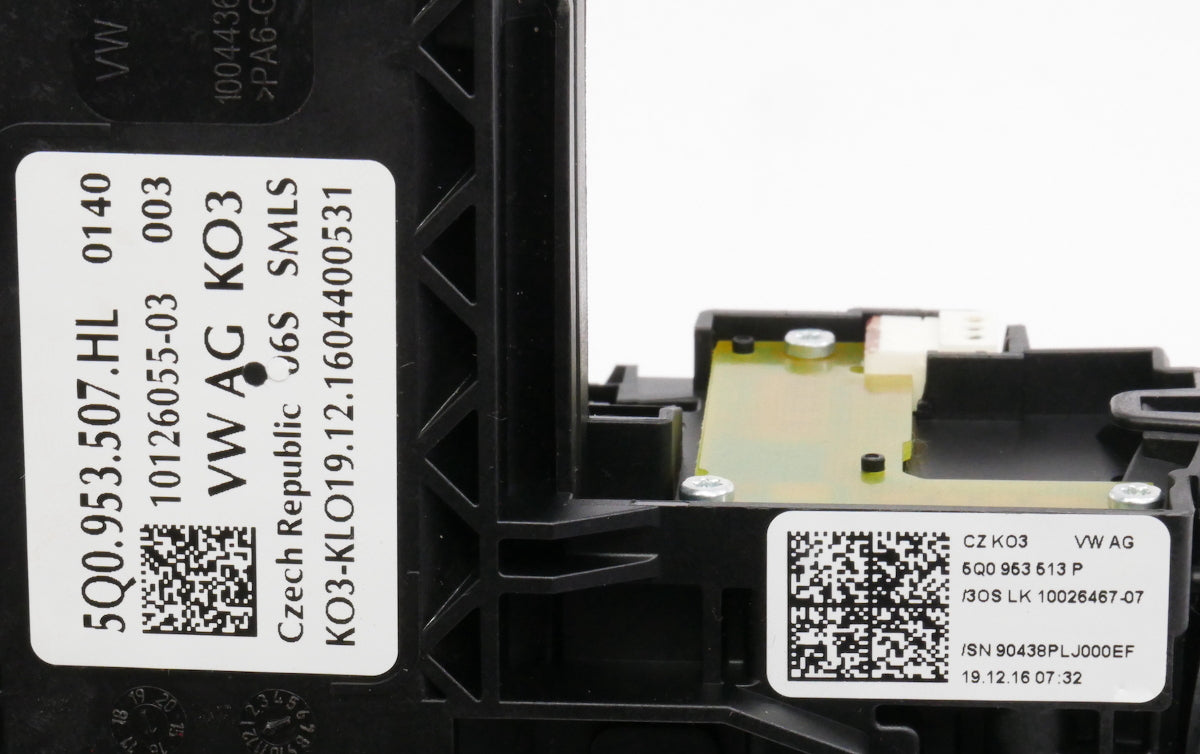 Column Switch Stalk 15-19 VW Golf MK7 Tiguan A3 S3 5Q0 953 507 HL