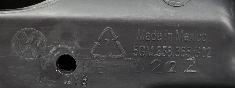 LH Lower Dash Knee Panel Trim Cubby 15-21 VW Golf Sportwagen Alltrack MK7