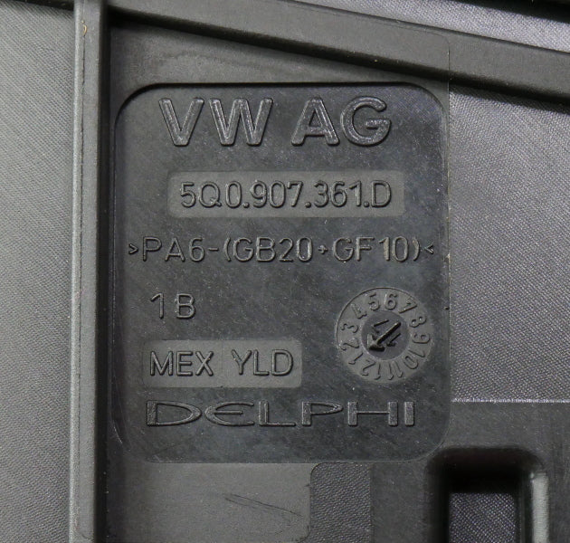 Under Hood Relay Fuse Box  2017 VW Golf Alltrack SEL MK7 - Genuine 5Q0 907 361 D