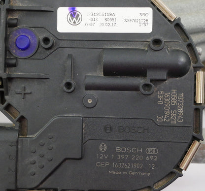 Front Wiper Motor & Linkage 15-21 VW Golf Sportwagen Alltrack MK7 5G1 955 119 A