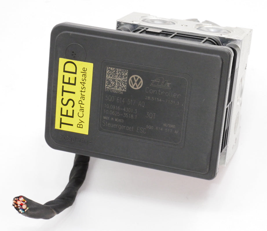 ABS Pump & Module 15-20 VW Golf GTI Sportwagen Alltrack MK7 - 5Q0 614 517 AQ
