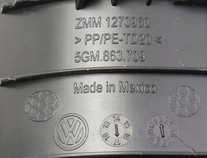 Center Console Trim Cover 15-21 VW Golf GTI Sportwagen Alltrack MK7 5GM 863 739