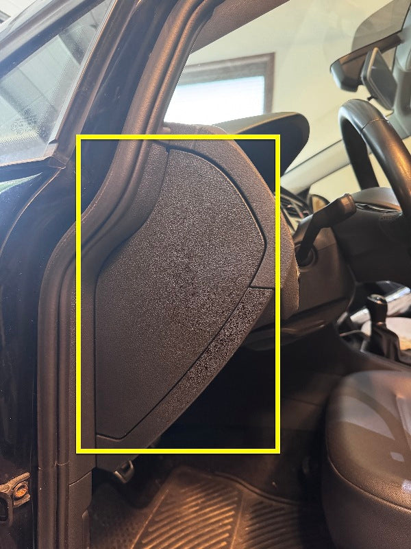 LH Dash End Trim Cover 15-21 VW Golf GTI Sportwagen Alltrack MK7 - 5GM 858 217 A