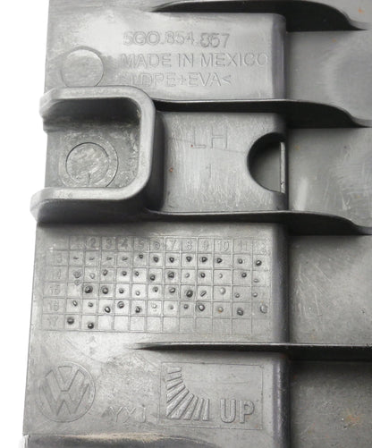 LH Rear Wheel Well Trim 15-21 VW Golf GTI Sportwagen Alltrack MK7 - 5G0 854 857