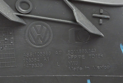 LH Front Pillar Interior Trim 15-19 VW Golf Sportwagen Alltrack MK7 5GM 868 143