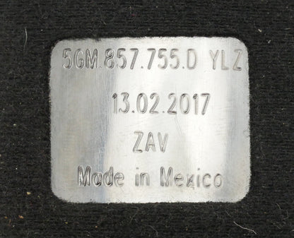 LH Front Seatbelt Receiver 15-20 VW Golf Sportwagen Alltrack MK7 - 5GM 857 755 D