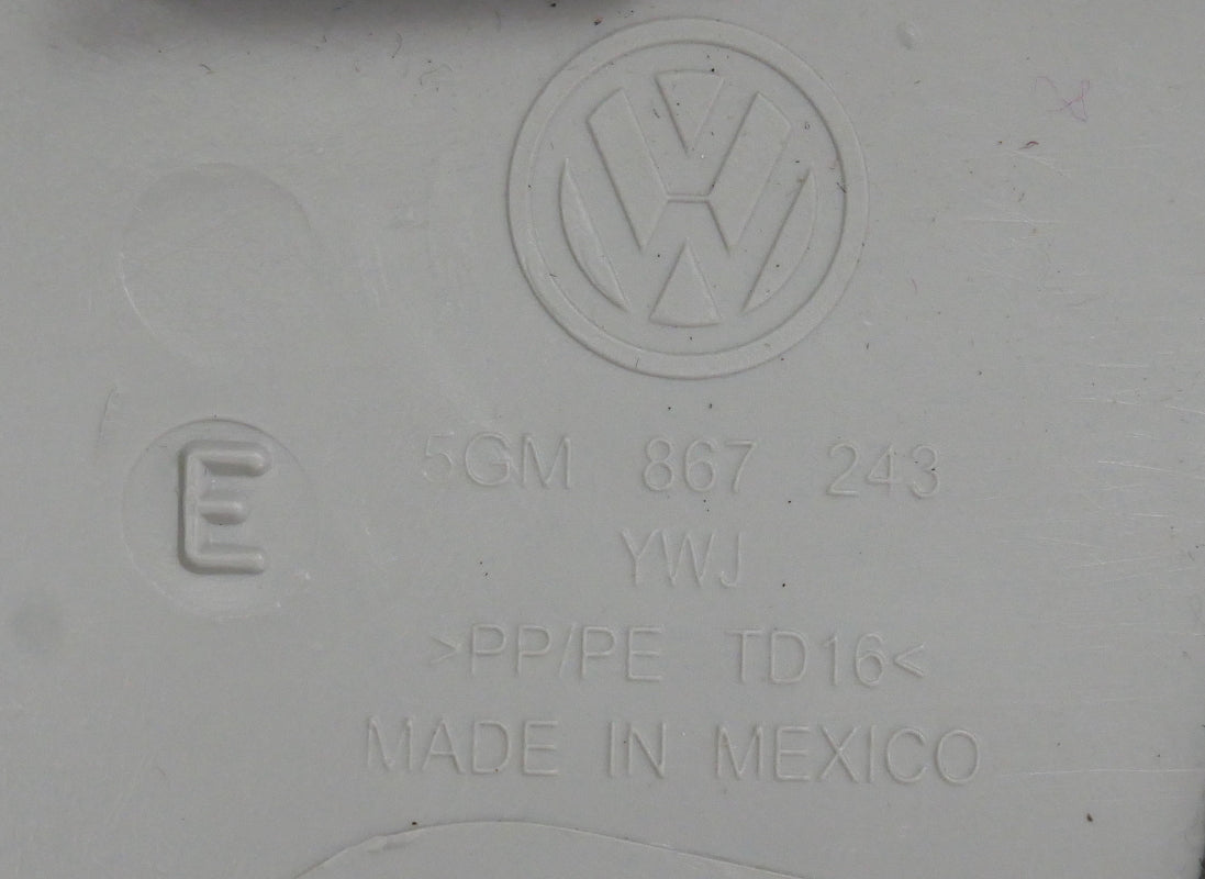 LH Interior SeatBelt Slider B Pillar Trim 15-21 VW Golf Sportwagen Alltrack MK7