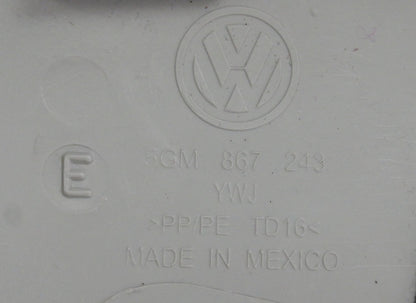 LH Interior SeatBelt Slider B Pillar Trim 15-21 VW Golf Sportwagen Alltrack MK7