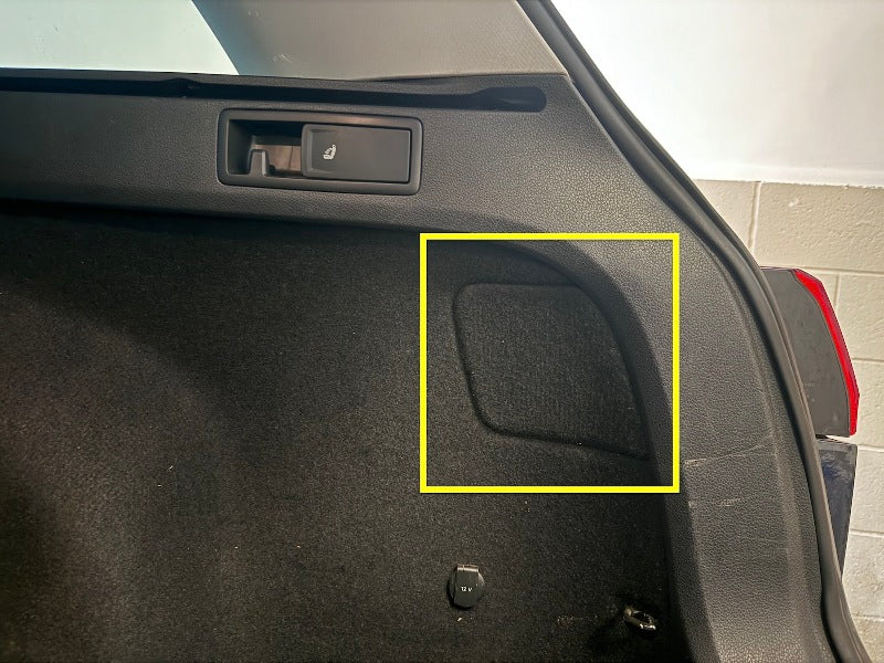 RH Hatch Bulb Access Door Cover 15-19 VW Golf Sportwagen Alltrack MK7 Genuine