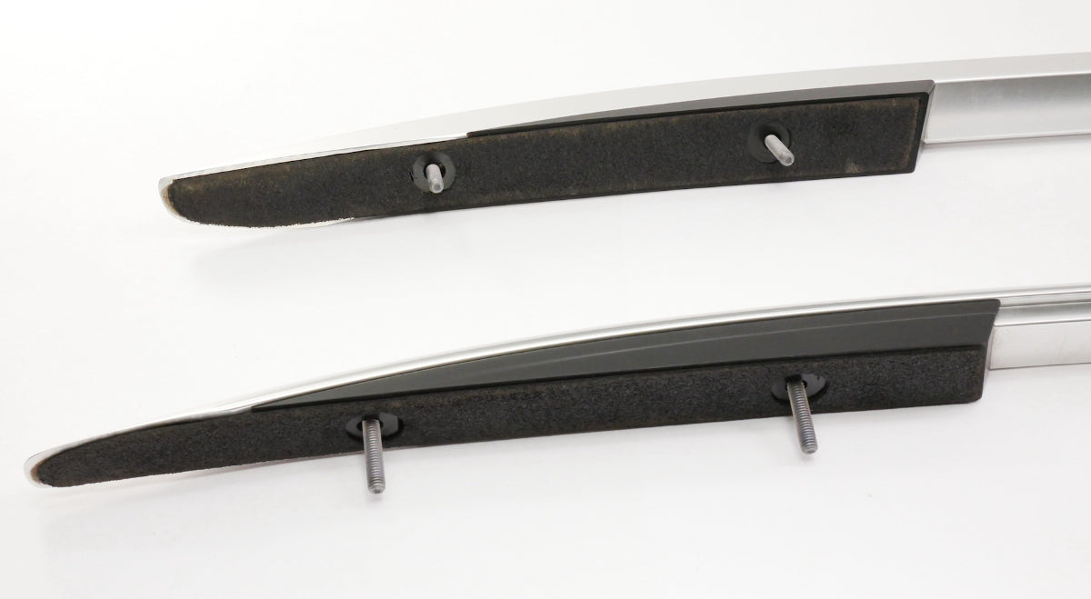 Silver Roof Rack Bars 15-19 VW Golf Sportwagen Alltrack MK7 5G9 860 043 D 044 D