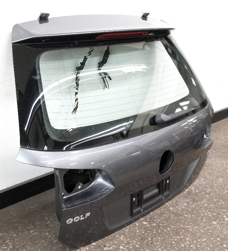 Hatch Liftgate 17-19 VW Golf Alltrack MK7 - LD7X Platinum Grey - Genuine