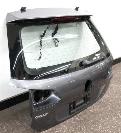 Hatch Liftgate 17-19 VW Golf Alltrack MK7 - LD7X Platinum Grey - Genuine