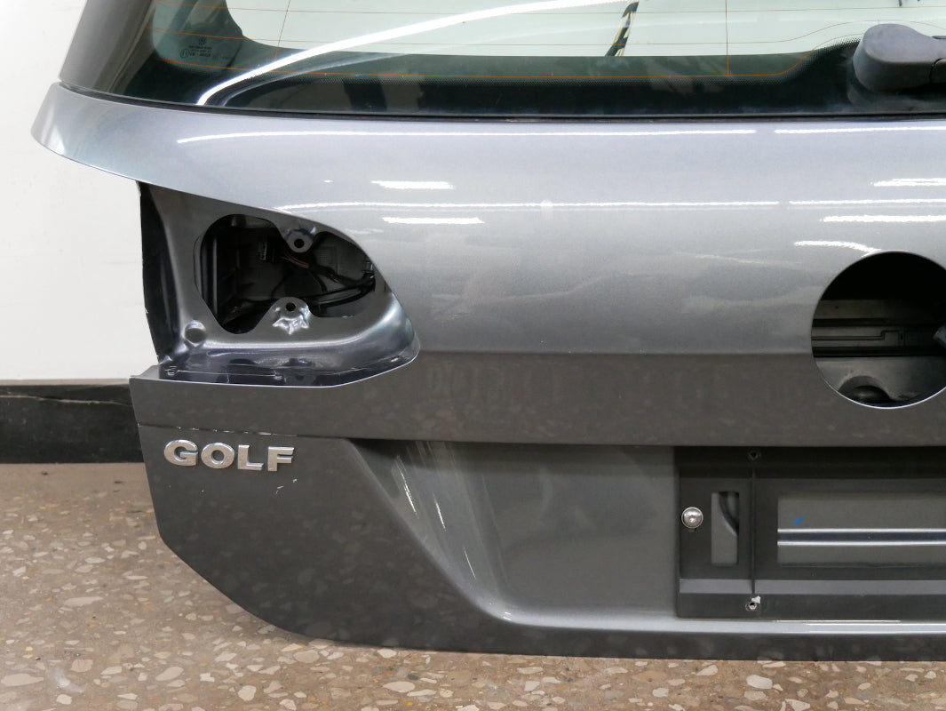 Hatch Liftgate 17-19 VW Golf Alltrack MK7 - LD7X Platinum Grey - Genuine