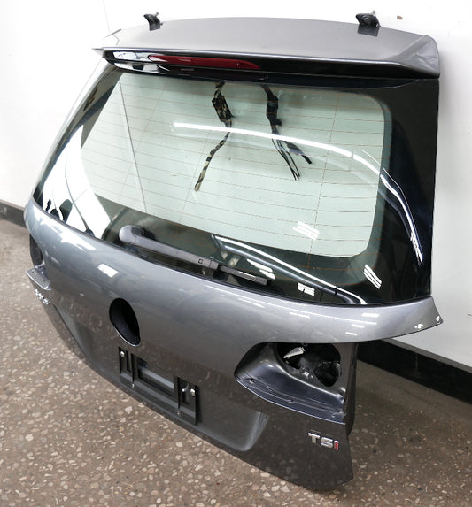 Hatch Liftgate 17-19 VW Golf Alltrack MK7 - LD7X Platinum Grey - Genuine