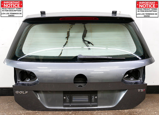Hatch Liftgate 17-19 VW Golf Alltrack MK7 - LD7X Platinum Grey - Genuine