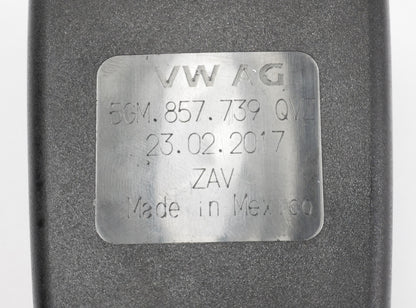 LH Rear Seatbelt Receiver Buckle 15-21 VW Golf Sportwagen Alltrack MK7 5GM 857 739