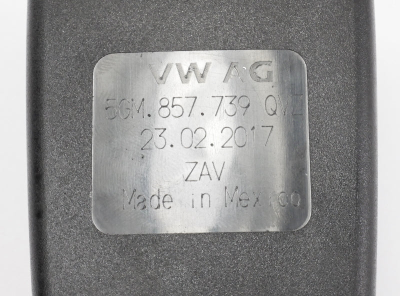 LH Rear Seatbelt Receiver Buckle 15-21 VW Golf Sportwagen Alltrack MK7 5GM 857 739