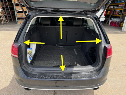 Hatch Trunk Seal Rubber Weather Stripping 15-21 VW Golf Sportwagen Alltrack MK7