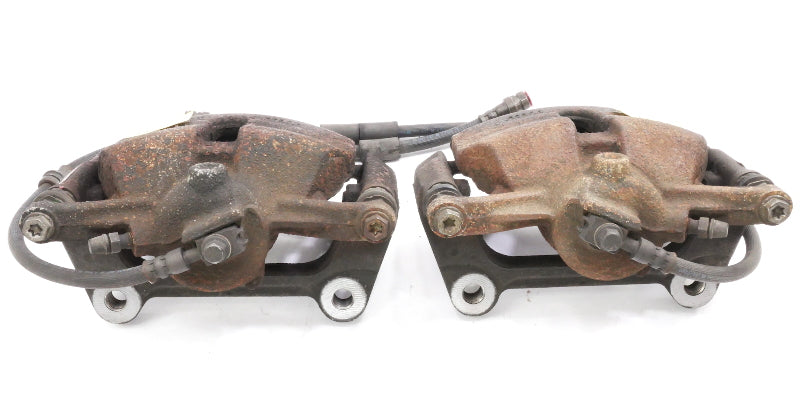 312mm Front Caliper Carrier Set 15-21 VW Golf Sportwagen Alltrack MK7 - Genuine