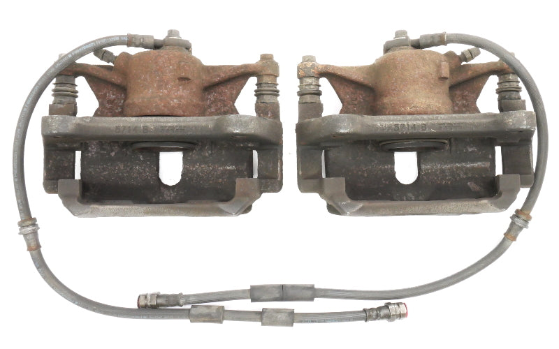 312mm Front Caliper Carrier Set 15-21 VW Golf Sportwagen Alltrack MK7 - Genuine