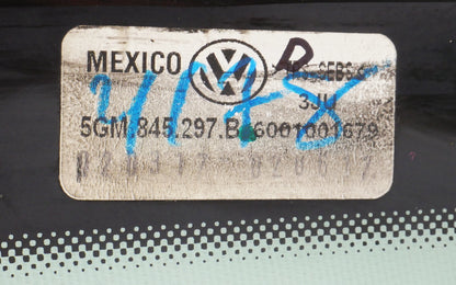 LH Rear Quarter Side Glass 15-19 VW Golf Sportwagen Alltrack MK7 - 5GM 845 297 B