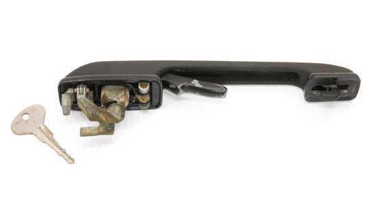 RH Front Door Handle & Key 75-92 VW Rabbit Jetta Golf GTI MK1 - Genuine -
