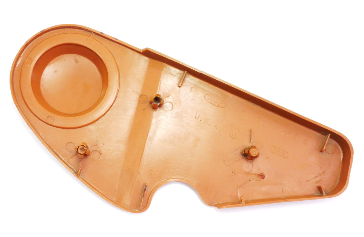 LH Outer Seat Hinge Side Trim VW 75-84 Rabbit GTI MK1 Brown ~ 171 881 477 C