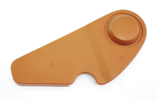 LH Outer Seat Hinge Side Trim VW 75-84 Rabbit GTI MK1 Brown ~ 171 881 477 C
