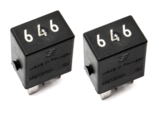 2x Fuel Pump Relay 646 Passat Jetta Golf GTI Beetle A3 A4 A6 Q5 - 4H0 951 253 C