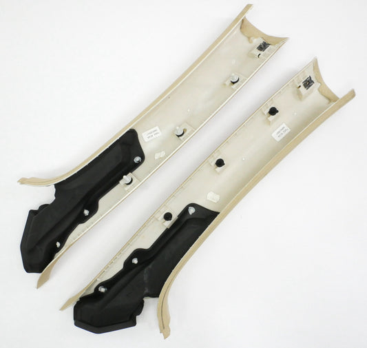 A Pillar Interior Trim Set 10-14 VW Jetta Sportwagen MK5 Corn Silk - 1K9 868 490