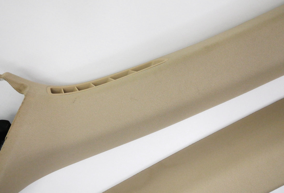 A Pillar Interior Trim Set 10-14 VW Jetta Sportwagen MK5 Corn Silk - 1K9 868 490