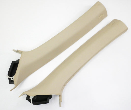 A Pillar Interior Trim Set 10-14 VW Jetta Sportwagen MK5 Corn Silk - 1K9 868 490