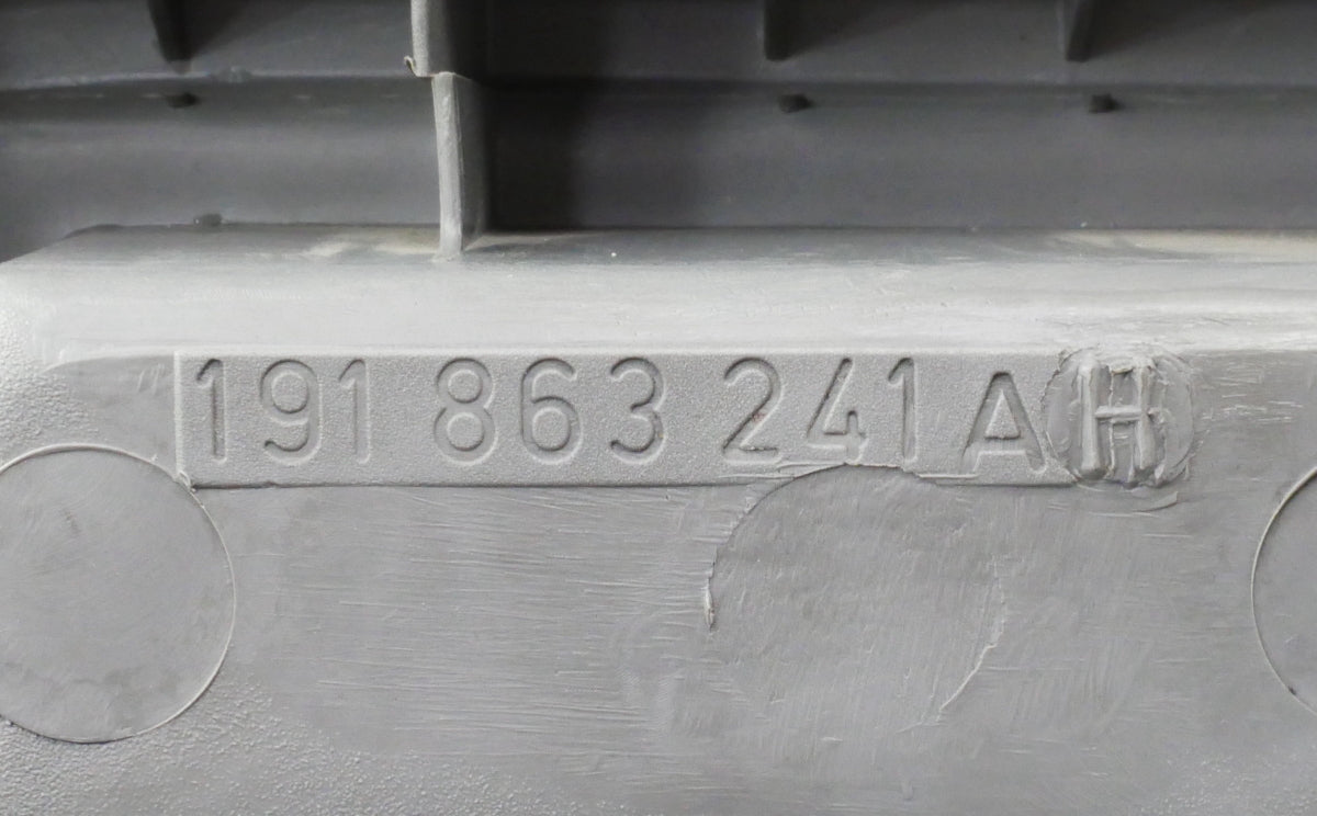 Dash Center Console 85-92 VW Jetta Golf GTI Mk2 Grey - Genuine - 176 863 241 AH