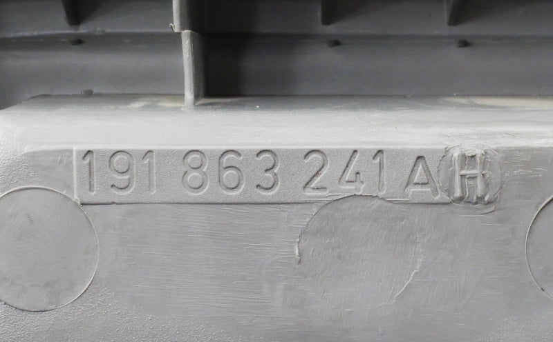 Dash Center Console 85-92 VW Jetta Golf GTI Mk2 Grey - Genuine - 176 863 241 AH