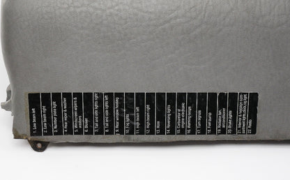 Lower Dash Knee Pad Interior Trim Bar 89-92 VW Jetta Golf GTI MK2 Grey - Genuine