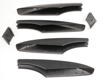 Roof Rack Cover Cap Trim Set 09-14 VW Jetta Sportwagen - 1K9 860 145 146 147 148