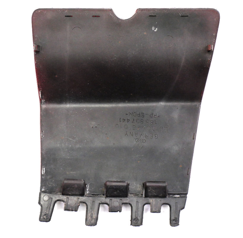 Rear Big Bumper Tow Hook Cover Cap 88-92 VW Jetta Mk2 LY3D - Genuine 165 807 441