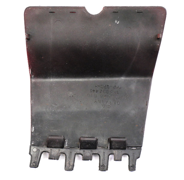 Rear Big Bumper Tow Hook Cover Cap 88-92 VW Jetta Mk2 LY3D - Genuine 165 807 441