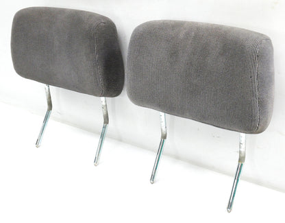 Front Seat Head Rest Headrest Set 85-92 VW Jetta Golf GTI MK2 Grey - Genuine