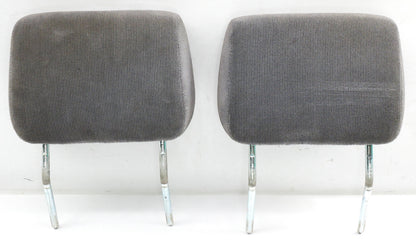Front Seat Head Rest Headrest Set 85-92 VW Jetta Golf GTI MK2 Grey - Genuine