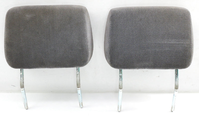 Front Seat Head Rest Headrest Set 85-92 VW Jetta Golf GTI MK2 Grey - Genuine