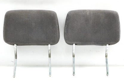 Front Seat Head Rest Headrest Set 85-92 VW Jetta Golf GTI MK2 Grey - Genuine