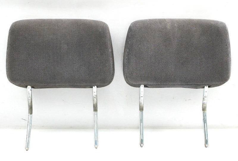 Front Seat Head Rest Headrest Set 85-92 VW Jetta Golf GTI MK2 Grey - Genuine