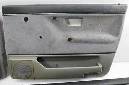 Door Panel Set 85-92 VW Jetta Golf MK2 4 Door Grey Genuine 193 867 011 012 212